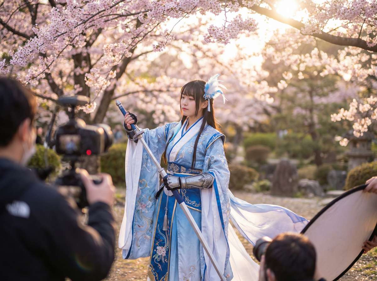 海角视频古风cosplay视频拍摄分享